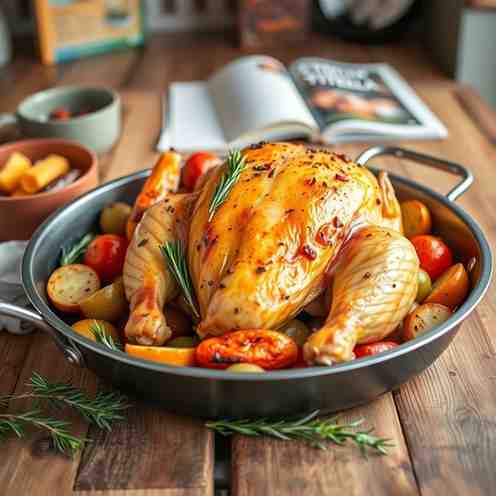 Roast Chicken Recipe (Easy One-Pan Meal)